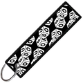 DICE key tag black front