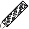 DICE key tag white front