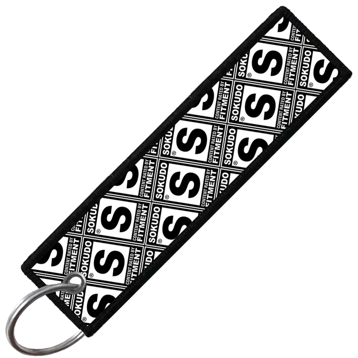 "RATED" CUSTOM KEY TAG