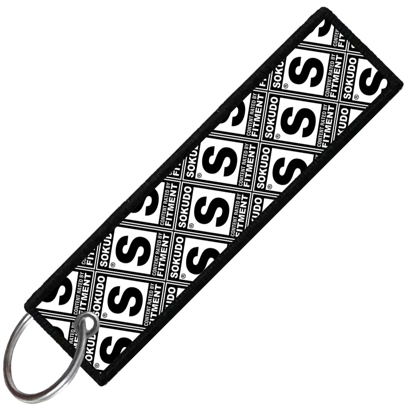 "RATED" CUSTOM KEY TAG