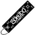SCOPED key tag black back