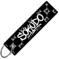 SCOPED key tag black front