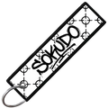 SCOPED key tag white back