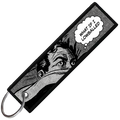 WHAT IF I LOWBALLED key tag front