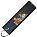 WHEEL LADIES key tag back