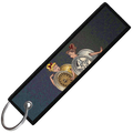 WHEEL LADIES key tag front