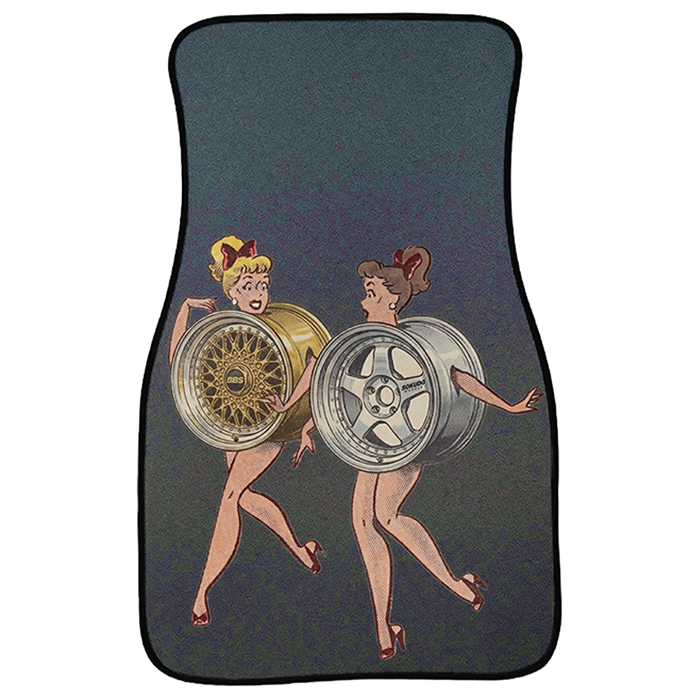 "PIN GIRLS" FLOOR MATS