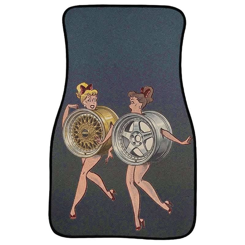 "PIN GIRLS" FLOOR MATS