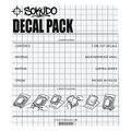 SOKUDO New Era Decal Pack backer card back - spec sheet