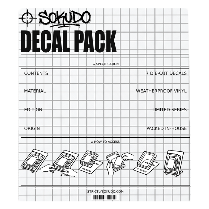 STRICTLY SOKUDO DECAL PACK