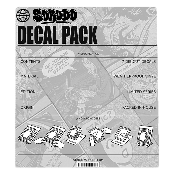 SOKUDO STYLIN PACK back