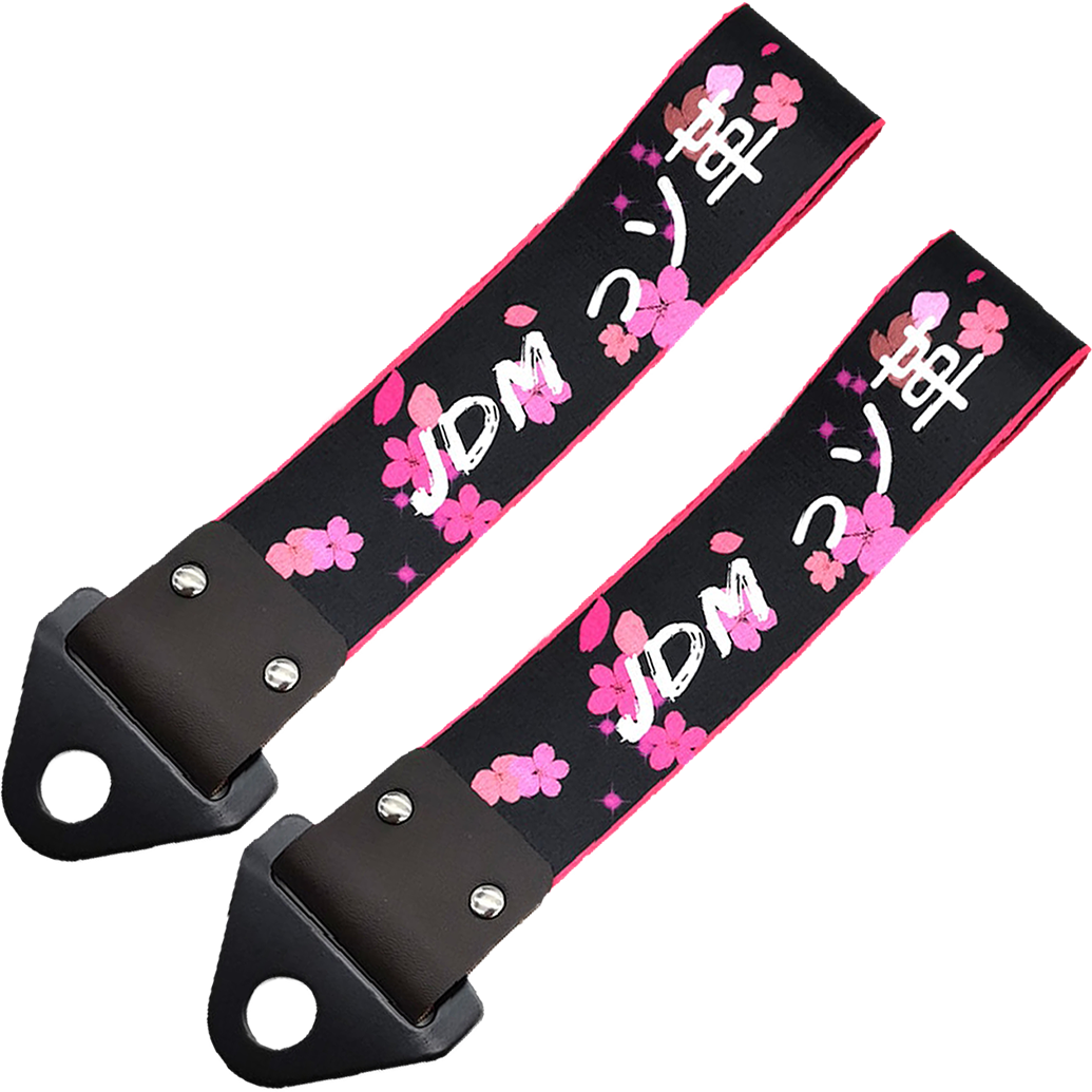 JDM Cherry Blossom Tow Strap